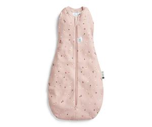 ergoPouch Organic Summer Cocoon Swaddle Bag | 0.2 TOG | 0-3 months (Colour: Daisies)