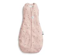 Organic Summer Cocoon Swaddle Sleeping Bag - 0.2 TOG Daisy ergoPouch Light Pink 3-6 m