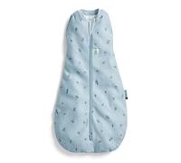 ergoPouch Organic Summer Cocoon Swaddle Sleeping Bag - 0.2 TOG Dragonflies in Light Blue | Size: 3-6 m ergoPouch Light Blue 3-6 m