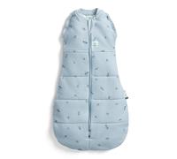 ergoPouch Organic Winter Cocoon Swaddle Sleeping Bag - 2.5 TOG Dragonflies in Light Blue | Size: 3-6 m ergoPouch Light Blue 3-6 m