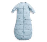 Organic Winter Jersey Sleeping Bag - 3.5 TOG Dragonflies ergoPouch Light Blue 8-24 m