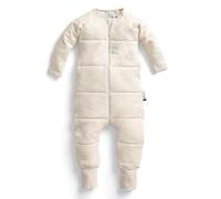 ergoPouch Sleep Onesie 3.5 TOG - Warm Baby Romper & Sleep Layer with Full-Zip, Guarding Against Blankets, Breathable & Movement-Friendly, Ideal for Transitional Sleeping (6-12 Months, Oatmeal Marle)