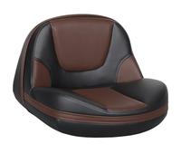 ERGOSEAT Lean Pro Casting High Back Fishing Boat Seat - Black/Brown