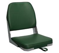 ERGOSEAT Low Back Boat Seats Fold-Down Fishing Boat Seat, 1 Pack, Green