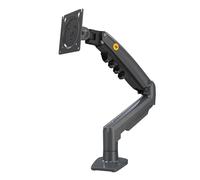 Ergosolid PC Monitor Stand, Ergonomic Gas Spring Articulated Arm, 17-30 Inches, VESA 75mm and 100mm, 360° Rotatable
