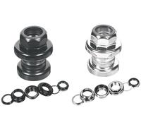 Ergotec 1" Threaded Steel Headset - Silver