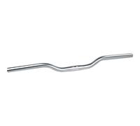 Ergotec City Bugel Steel Handlebars Silver - 25.4mm clamp - 620mm width - 162780