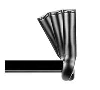 Ergotec Evo 1 Bar Ends One Size Black