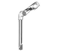 ErgoTec Unisex - Adult Kobra Vario Stem Silver 110mm Silver 110 mm