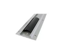 Ergotron Wall Track - Wall track - silver - 25.4 cm - for P/N: 45-353-026, 45-354-026, 80-063-200, 80-105-064, 80-107-200, 97-468-202