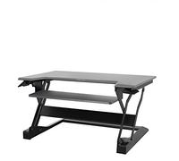 Ergotron 33-418-085 WorkFit-TL Sit-Stand Desktop Workstation, Black