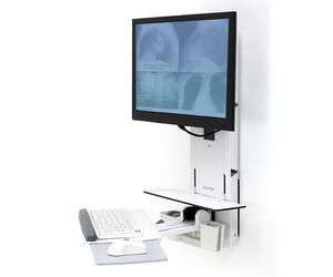 Ergotron 61-080-062 monitor mount / stand 61 cm (24") Wall White