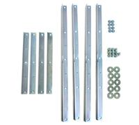 Ergotron VESA Bracket Adaptor Kit - Mounting component (fasteners, bracket) for LCD display - steel - screen size: 22"-32" - for P/N: 45-353-026