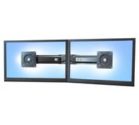 Ergotron Dual Monitor & Handle Kit - Mounting kit (handle, 2 mounting brackets, bow mounting arm, mounting hardware) for 2 LCD displays - black - screen size: up to 26" - for P/N: 45-353-026