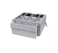 Ergotron StyleView Supplemental Storage Drawer, Single Tall - Mounting component (sliding drawer) for cart - lockable - grey, white