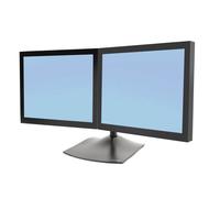 Ergotron DS Series DS100 Dual Monitor Desk Stand Horizontal monitor mount / stand 61 cm (24") Black