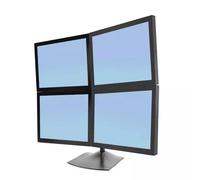 Ergotron DS Series DS100 Quad Monitor Desk Stand 61 cm (24") Black