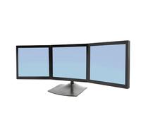 Ergotron DS Series DS100 Triple Monitor Desk Stand 53.3 cm (21") Black