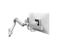 Ergotron HX Wall Dual Monitor Arm (white)