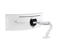 Ergotron HX Series HX Desk Monitor Arm with HD Pivot (white)