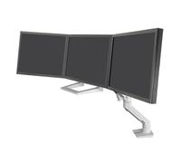 Ergotron HX Triple Monitor Bow Kit - Mounting component (handle, 3 pivots, hinge) for 3 monitors - white - screen size: up to 24"