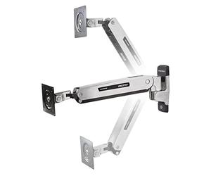 Ergotron - Interactive Arm LD, VESA TV Wall Mount - for Monitors or TVs Up to 42 Inches, 3.2-11.3kg - Polished Aluminum (45-361-026)