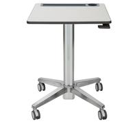 Ergotron LearnFit Rectangular Adjustable Stand for Laptop - Black