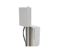 Ergotron LiFeKinnex - Mounting component (cable management box, battery bracket) - white - cart mountable - for StyleView Pole Cart