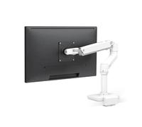 Ergotron LX - Befestigungskit (Gelenkarm, Stange, Basis, Verlängerung, flache C-Tischklemme) - Patent Constant Force Technology - für LCD-Display - White - Picture size: bis zu 86.5 cm (bis zu