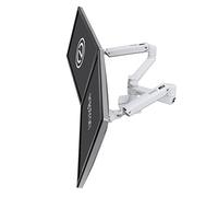 Ergotron - LX Dual Monitor Arm, VESA Desk Mount - for 2 Monitors Up to 27 Inches, 3.2-9.1kg Each - White (45-491-216)