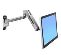 Ergotron LX HD Sit-Stand 116.8 cm (46") Silver Wall