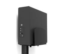 Ergotron - LX Pro Medium PC Mount with Wall Track - Add-on for VESA Monitor Arms - Medium, Matte Black
