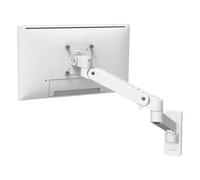 Ergotron - LX Pro Premium Single Monitor Arm, VESA Wall Mount - for Monitors Up to 34 Inches, 4 to 22 lbs - White