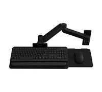 Ergotron LX Pro Wall Keyboard Arm (black) Keyboard clamp/mouse tray Black Aluminium 2.3 kg Wall 0 - 330 mm