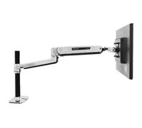 Ergotron LX Series 45-360-026. Maximum weight capacity: 11.3 kg Minimum VESA mount: 75 x 75 mm Maximum VESA mount: 100 x 100 mm. Height adjustment Tilt angle range: -5 - 70. Product colour: Metallic