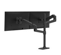 Ergotron LX Series LX Dual Stacking Arm Tall Pole Matte Black Clamp 20 kg 101.6 cm (40") 100 x 100 mm Height adjustment Black