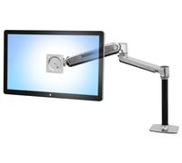 Ergotron Lx Hd Sit-stand Desk Arm Heavy Monitor Mount Silver