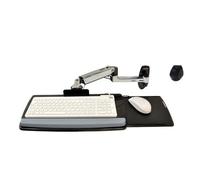 Ergotron LX Wall Mount Keyboard Arm. Product colour: Silver