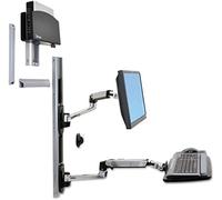Ergotron LX Wall Mount System with CPU Holder