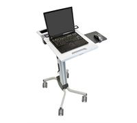Ergotron Neo-Flex Laptop Cart Grey computer desk