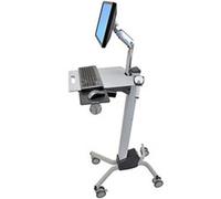 Ergotron Neo-Flex LCD Cart Grey Flat panel Multimedia cart/trolley Aluminium Plastic Steel Zinc 11.8 kg 68.6 cm (27")