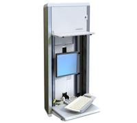 Ergotron StyleView® VL Enclosure 55.9 cm (22") Wall Silver