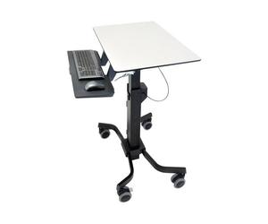 Ergotron TeachWell Mobile Digital Workspace cart - Constant Force Technology - for notebook / keyboard / mouse - graphite grey