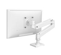 Ergotron - LX Pro Premium Monitor Arm, Single Monitor Desk Mount - fits Flat Curved Ultrawide Computer Monitors up to 34 Inches, 4 to 22 lbs, VESA 75x75mm or 100x100mm - White