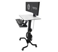 Ergotron WorkFit-C Dual Sit-Stand Workstation (24-214-085)
