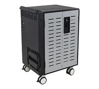 Ergotron Zip40 - Load and Management Trolley for 40 Tablets/Notebooks - Lockable - Steel - Grey White - Screen Size up to 15.6 Inches