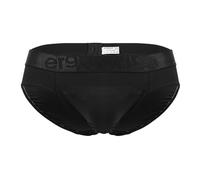 ErgoWear Underwear, FEEL XX Brief, Black, Men's Size L, Pack of 1