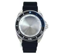 ERGSDB 43.8mm Case 316LStainless Steel Watch Parts Strap Sapphire For NH35 NH36 NH34 Movement 28.5mm watch case(White chapter ring 3)