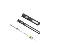 ERGSDB Green Luminous Watch Hands Set for NH34 NH35 NH36 Movement Modified Part 3Pins Pointers Mechanical Watches Accessories clock hand(Carbon fibre)