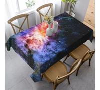 ERhoug Galaxy In The Universe Print Rectangle Dining Table Cloth Cover